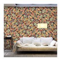 Papier Peint XXL "Rainbow Mosaic" 280x500cm