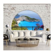 Paris Prix - Papier Peint xxl 'Window of Fantasy' 280x500cm