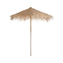 Paris Prix - Parasol en Bois 'Paille' 290cm Naturel