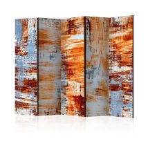 Paris Prix - Paravent 5 Volets 'Corrosion' 172x225cm