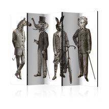 Paravent 5 Volets "Elegant Zoo" 172x225cm
