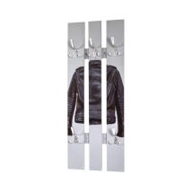 Patère Murale Vintage 'Blouson' 100cm Gris & Noir
