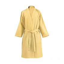 Peignoir de Bain en Coton "Carla" Jaune XL