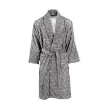 Peignoir de Bain en Coton "Florence" Gris S