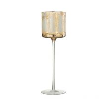 Photophore sur Pied 'Arbre' 30cm Or