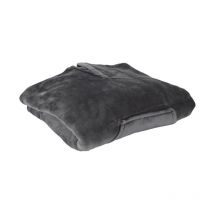 Plaid Déco 'Poncho' 130x170cm Gris