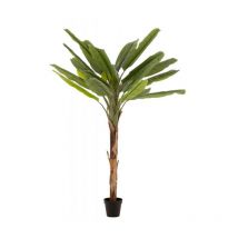 Plante Artificielle en Pot "Bananier" 250cm Vert