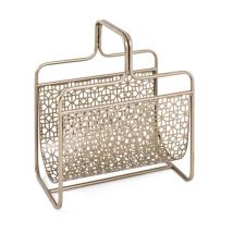 Porte-Revues en Métal 'Magazines' 45cm Bronze