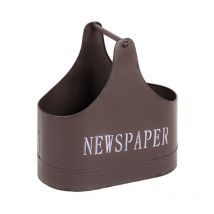 Porte-Revues en Métal "Vintage" 44cm Marron