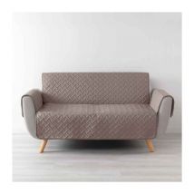 Paris Prix - Protège Canapé 'Lounge' 179x279cm Noisette