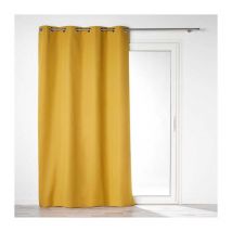 Rideau Occultant 'Obscure' 140x260cm Jaune