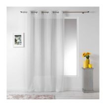 Rideau Voilage 'Linahe' 140x260cm Blanc