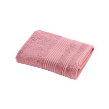 Serviette de Toilette 'Tendresse' 50x90cm Bois de Rose