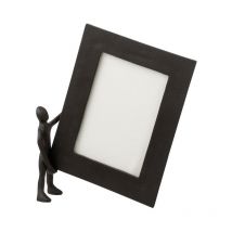 Cadre Déco "Personnage" 13x18cm Noir