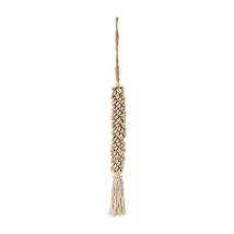 Suspension en Corde "Coquillages" 66cm Naturel