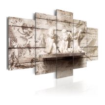 Paris Prix - Tableau Imprimé 'angelic Joy' 100 X 200 Cm