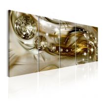 Tableau Imprimé "Crystal Balls" 90 x 225 cm