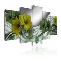 Tableau Imprimé "Emerald Necklace" 100 x 200 cm