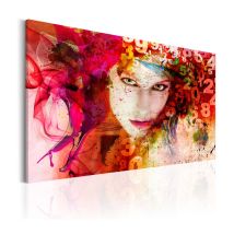 Tableau Imprimé "Femme est une énigme" 40 x 60 cm