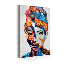 Tableau Imprimé "Femme Libérée" 60 x 90 cm
