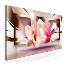 Tableau Imprimé "Flowers Outside the Frame Narrow" 50 x 150 cm