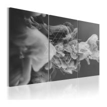 Tableau Imprimé "Fumée & Symétrie" 80 x 120 cm