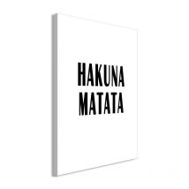 Tableau Imprimé "Hakuna Matata" 60 x 90 cm