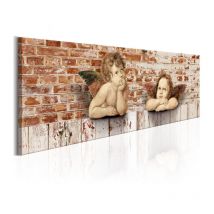 Tableau Imprimé "Repos des Anges" 40 x 120 cm