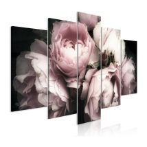 Tableau Imprimé "Smell of Rose Wide" 50 x 100 cm