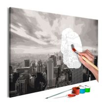 Tableau à Peindre Soi-Même 'Grey New York' 40x60cm
