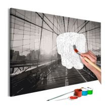 Tableau à Peindre Soi-Même 'New York Bridge' 40x60cm