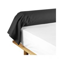 Taie de Traversin 'Lina' 85x185cm Noir