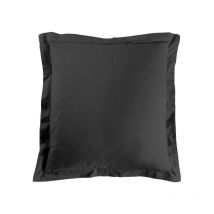 Taie d'Oreiller 'Lina' 63x63cm Noir