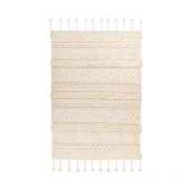 Tapis Bohème Fait à la Main "Bohist III" Crème 200 x 290 cm