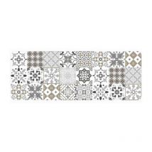 Tapis Déco Rectangle 'Salou' 45x120cm Naturel