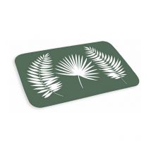 Tapis de Bain Imprimé "Jungly" 45x75cm Vert
