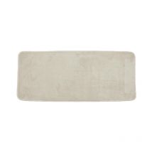 Tapis de Bain Microfibre 'Vitamine' 50x120cm Taupe