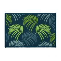 Tapis Rectangle "Blue Vegetal" 40x60cm Vert