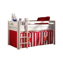 Tente Textile pour Lit "Pino Cirque" Rouge