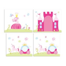 Paris Prix - Tente Textile pour Lit 'Pino Princesse' Rose