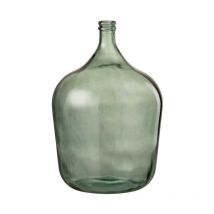 Paris Prix - Vase Design en Verre 'Carafe' 56cm Vert