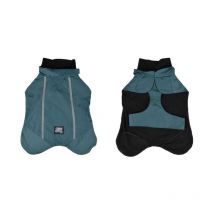 Veste Imperméable Chien 'Polaire' 35cm Émeraude