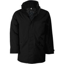 Parka De Travail Doublure Matelassée Kariban Noir Xxl