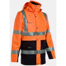 Parka hv de travail wellington 2277 orange fluo ts