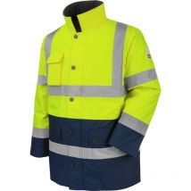 Parka de travail Würth Modyf haute-visibilité jaune/marine m