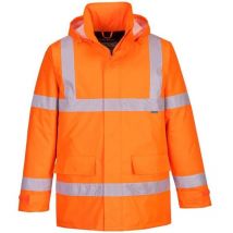 Parka d'hiver Haute Visibilité Orange m