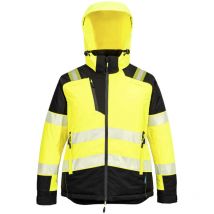 Portwest - parka d'hiver hv femmes pw3 - taille s - jaune/noir