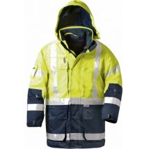 Parka Dimensioni Ad Alta Visibilità Jekyll 3Xl, Giallo / Blu