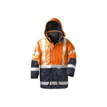 Parka haute visibilité wallace 4 en 1 Taille 3XL, orange