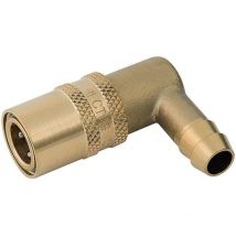Parker 1/2'HT Coupling Viton 90o Barb - 87KFTR13MVX